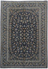 Load image into Gallery viewer, 9.4 x 13.4 Blue Zodiac Persian Signed Kashan Rug 82205
