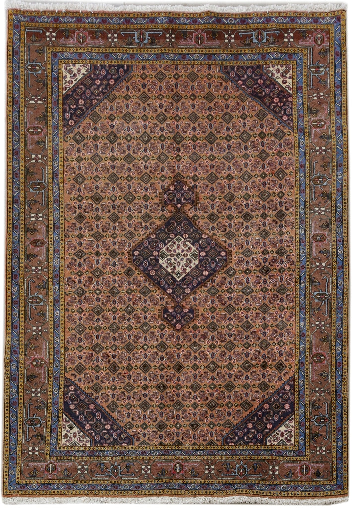 7.1 x 10.10 Handmade Persian Ardebil Rug 82219