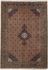 Load image into Gallery viewer, 7.1 x 10.10 Pinkish Brown Persian Ardebil Rug 82219