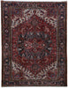Load image into Gallery viewer, 8.2 x 10.10 Rust Red Persian Heriz Rug 82226