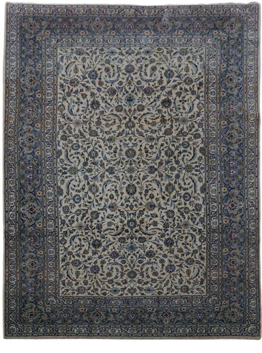 9x12 Authentic Hand-knotted Persian Signed Kashan Rug - Iran - bestrugplace