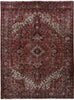 Load image into Gallery viewer, 7.11 x 11.4 Coral Red Persian Heriz Rug 82272