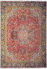 Load image into Gallery viewer, 9.3 x 12.8 OLD Persian Heriz Rug #F-5623 ANTIQUE