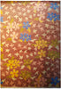 Load image into Gallery viewer, 6 x 9 Wool and Silk Modern rug Hand-knotted in India CORAL COLORFUL #F-5652