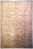 Load image into Gallery viewer, Luxurious-Wool-Silk-Two-Tone-Silver-Rug.jpg 