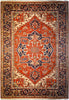 Load image into Gallery viewer, 6.1 x 8.11 New Handmade Serapi Natural Wool Rug Decorative Colors #F-5721