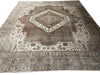 Load image into Gallery viewer, 9.6 x 12.0 Brown Vintage Handmade Rug #F-5756