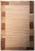 Load image into Gallery viewer, 5.8 x 8.10 Plain Color Beige Brown Modern Handmade Rug #F-5776