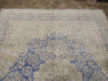 Load image into Gallery viewer, VINTAGE 10' x 13' Persian Kerman Old Worn Carpet Beige Blue #5039
