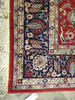 Load image into Gallery viewer, 8&#39; x 10&#39; Red Wool and Silk Hand-Knotted Quality Rug #F-5045