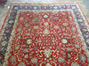 Load image into Gallery viewer, 8&#39; x 10&#39; Red Wool and Silk Hand-Knotted Quality Rug #F-5045