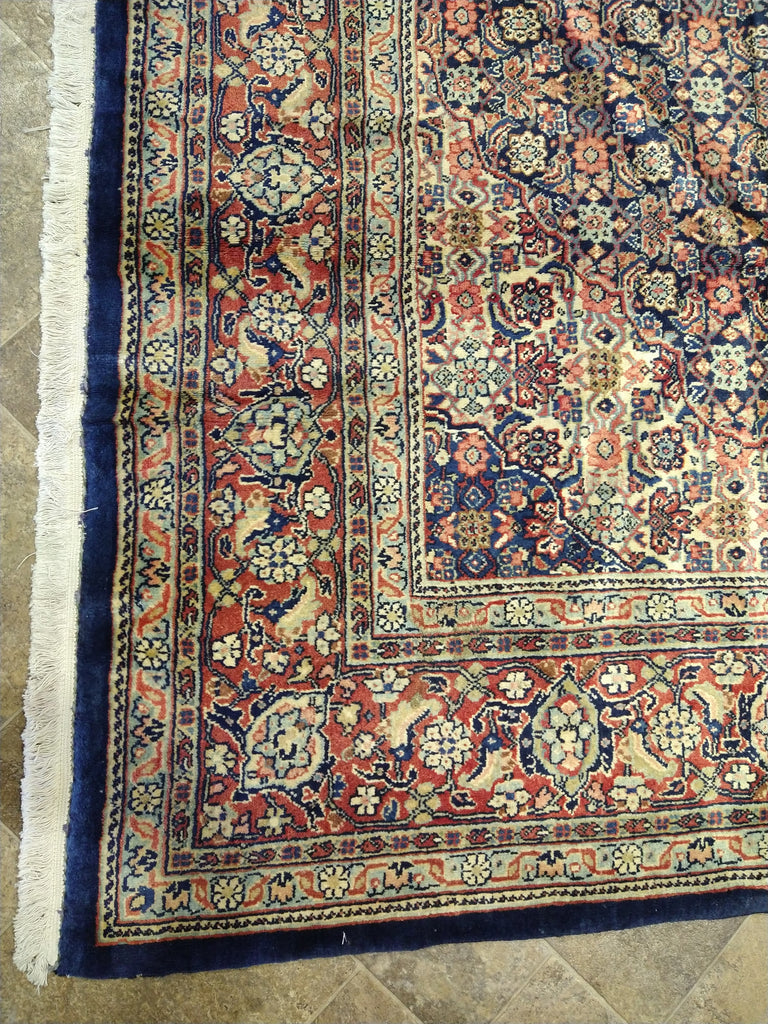 7 x 10 Pre-Owned Persian Tabriz Mahi Wool Rug #5048