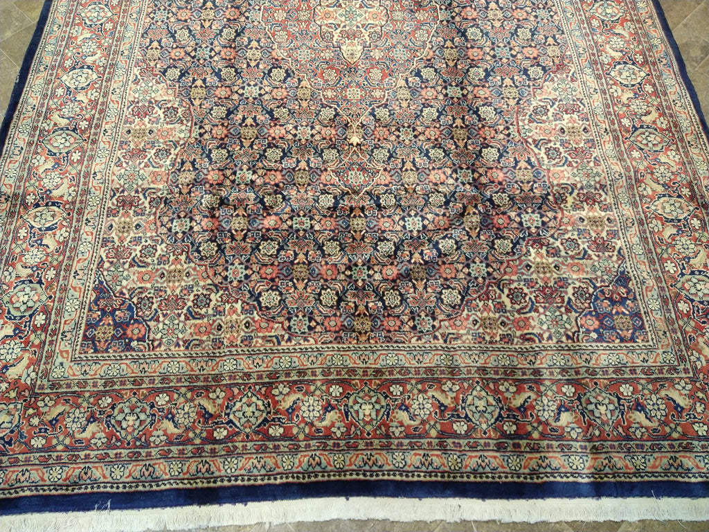 7 x 10 Pre-Owned Persian Tabriz Mahi Wool Rug #5048