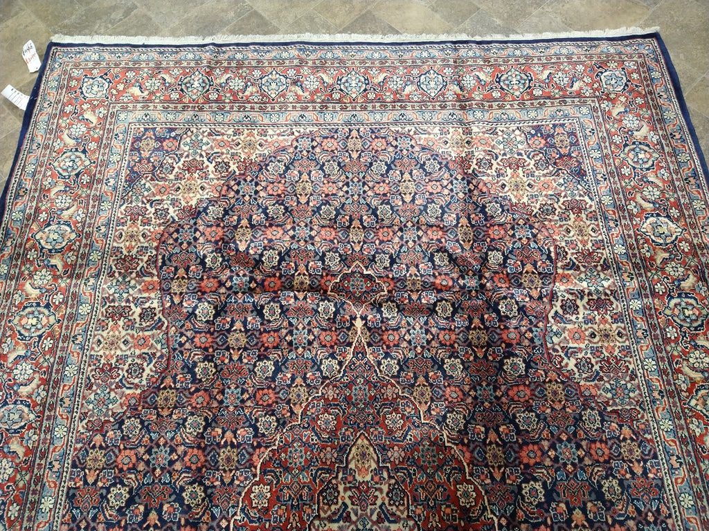7 x 10 Pre-Owned Persian Tabriz Mahi Wool Rug #5048