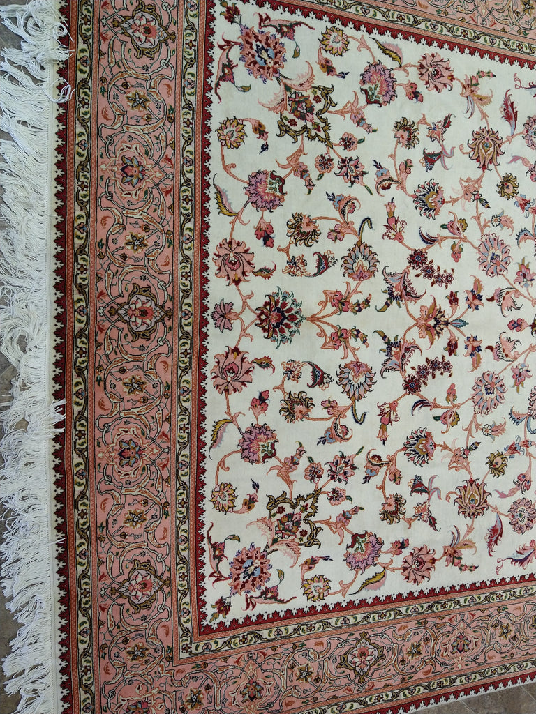 6 x 10 Fancy Rug wool & Silk 400 KPSI #5059