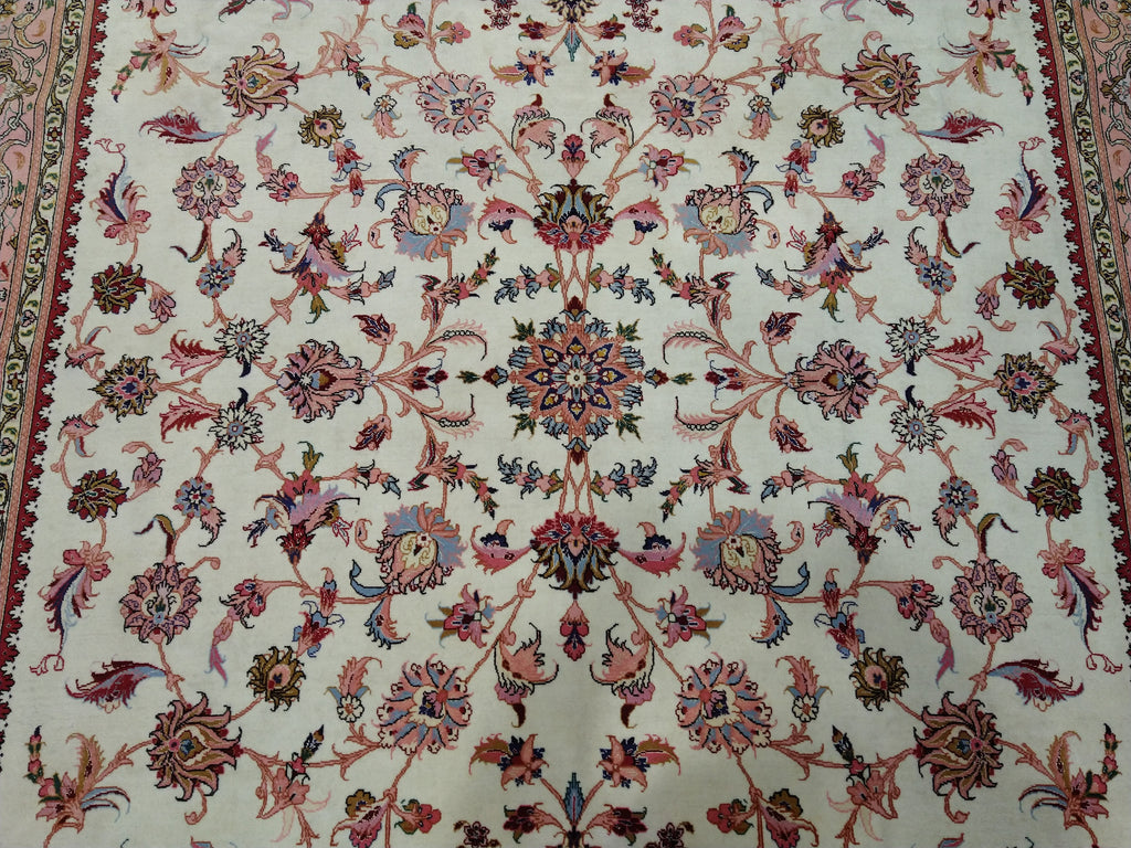 6 x 10 Fancy Rug wool & Silk 400 KPSI #5059