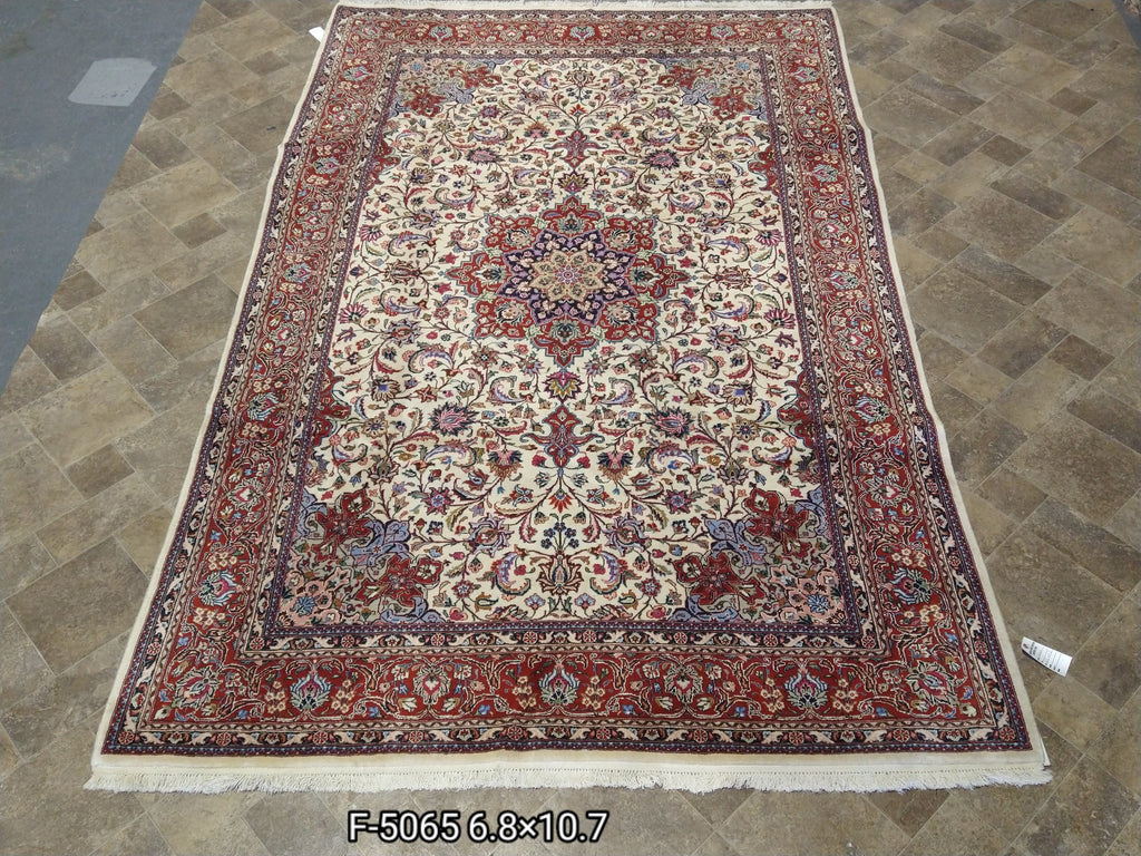 7 x 11 Pre- Owned Persan Tabriz Rug #5065