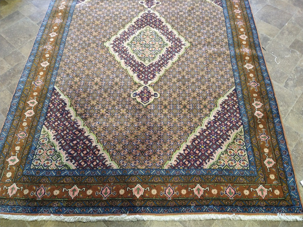 6 x 9 Persian Ardabil Rug Mahi Herati #5290