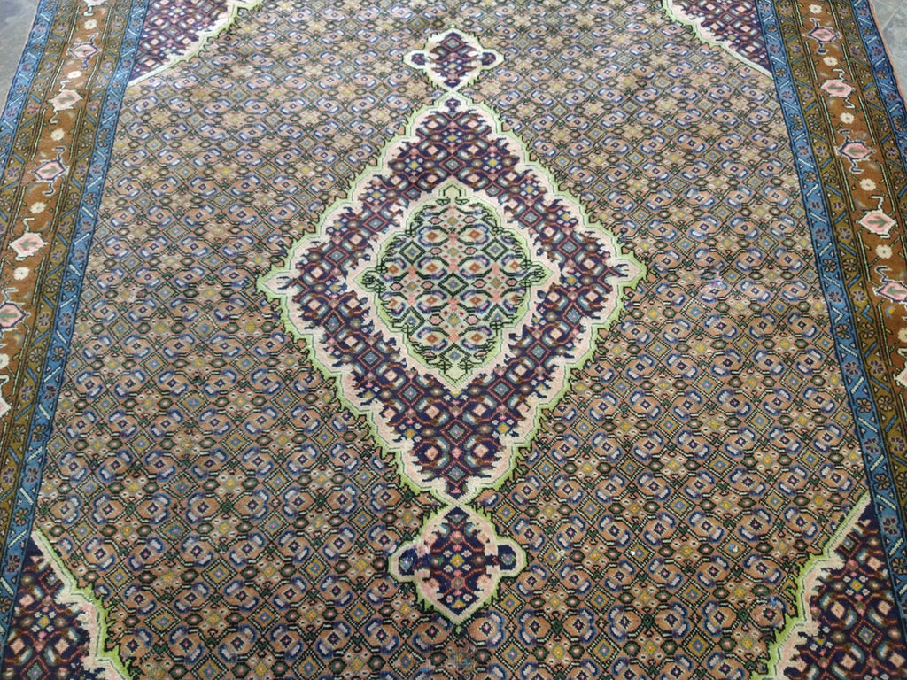 6 x 9 Persian Ardabil Rug Mahi Herati #5290