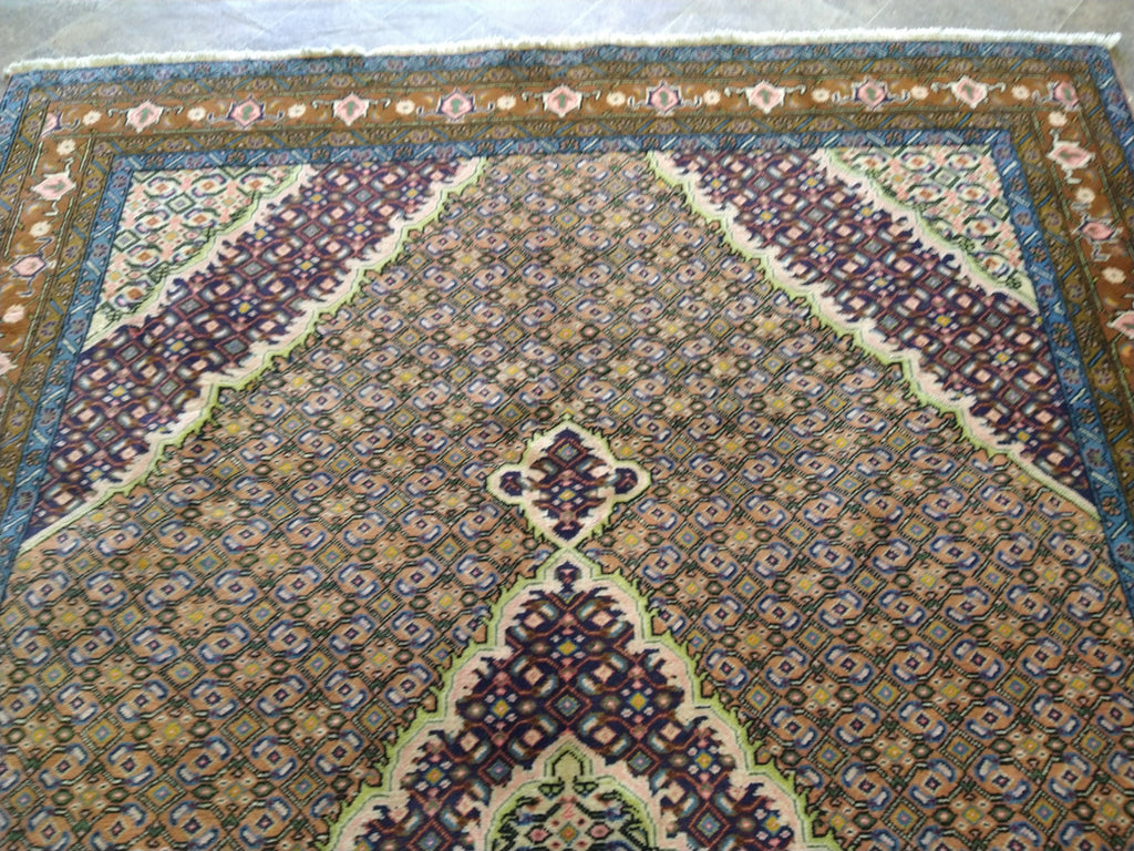 6 x 9 Persian Ardabil Rug Mahi Herati #5290