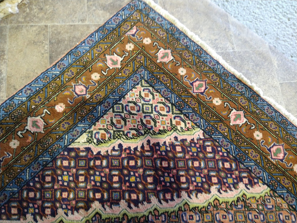 6 x 9 Persian Ardabil Rug Mahi Herati #5290
