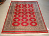 Load image into Gallery viewer, 6 x 8 Rug RED FINE WOOL Hand-knotted Pakistan Carpet #5310