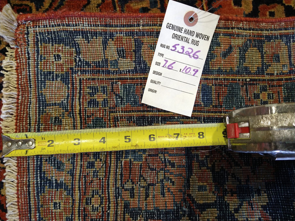 7 x 11 ANTIQUE PERSIAN SAROUK Grandma RUG #5326