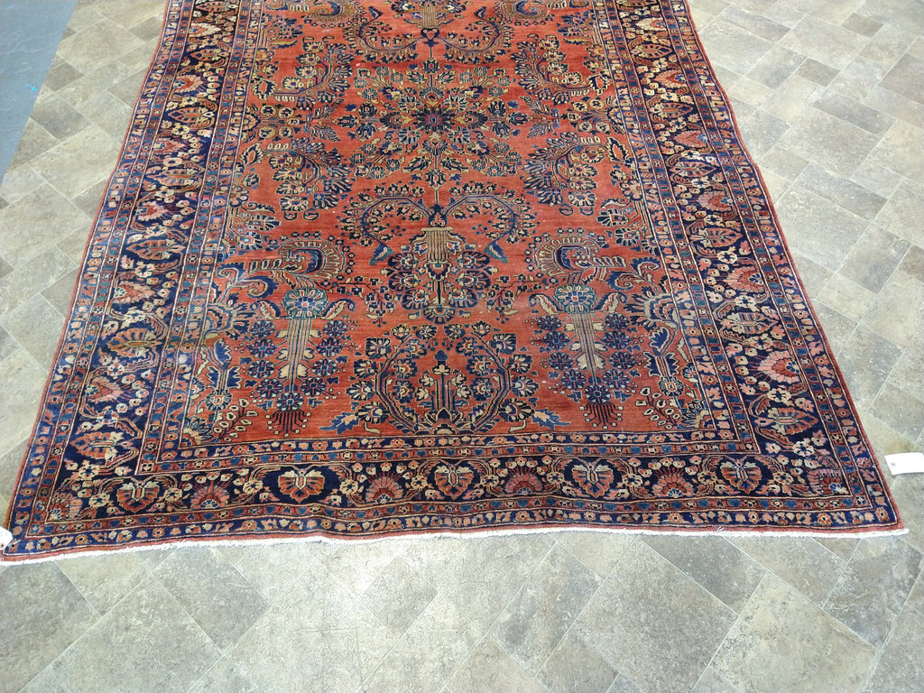7 x 11 ANTIQUE PERSIAN SAROUK Grandma RUG #5326