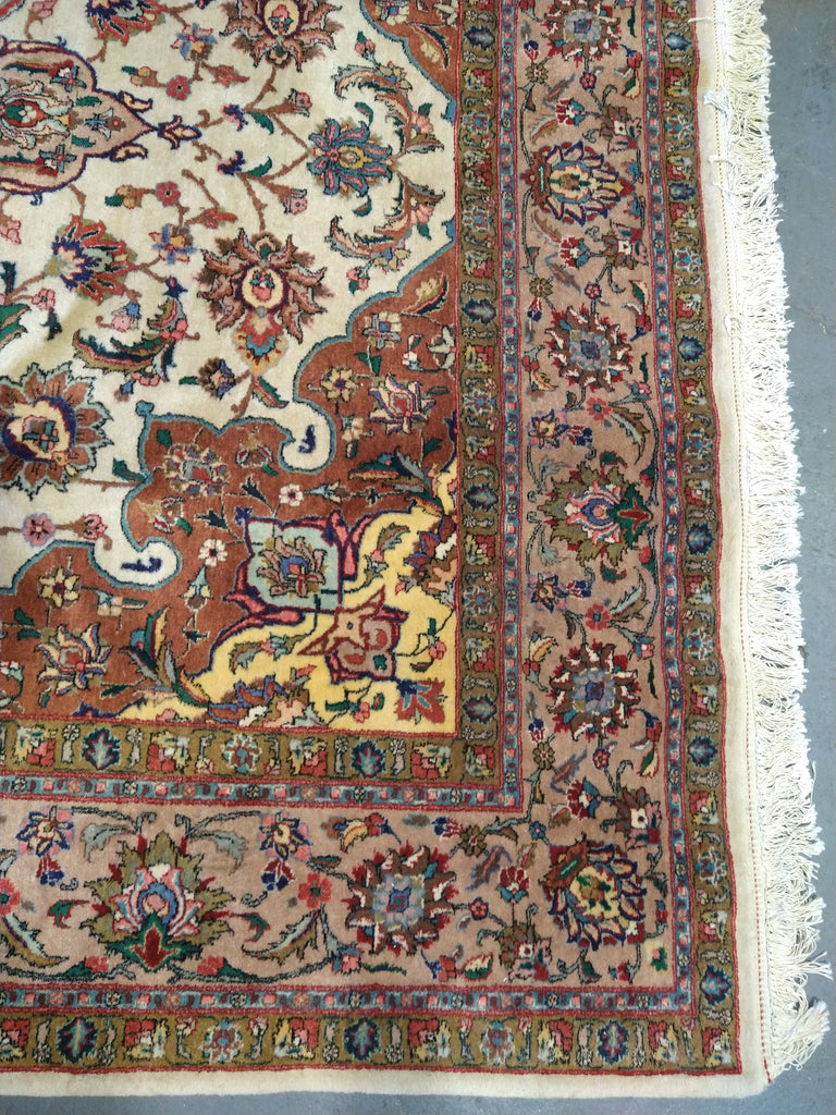 6 x 10 Authentic Quality Persian Tabriz High Quality Rug 400 KPSI Wool and Silk #5340