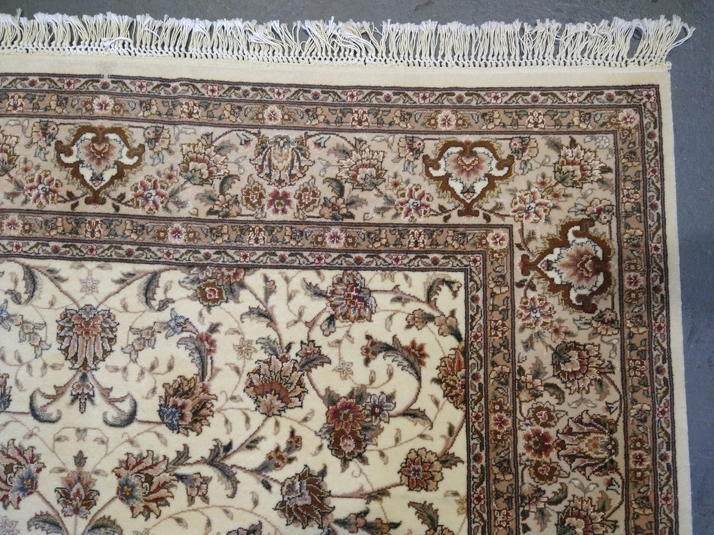 6 x 9 Wool and Silk Fine Rug HAPPY COLORS #5347