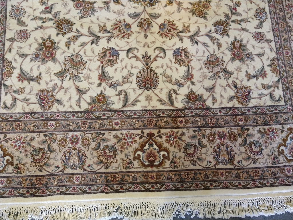 6 x 9 Wool and Silk Fine Rug HAPPY COLORS #5347