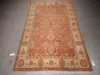 Load image into Gallery viewer, 5 x 9 Oushak Chobi Zigler Rug Warm soft CORAL #5367