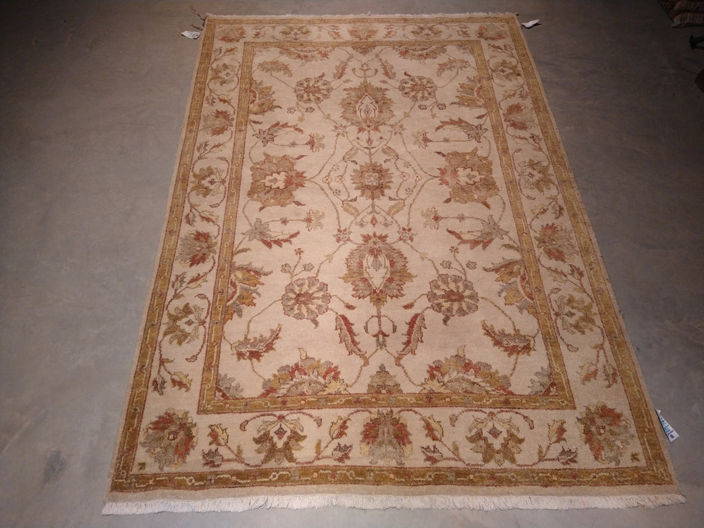 6 x 9 NEW OUSHAK RUG EARTH TONE #5368