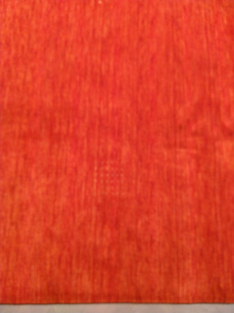 9.1 x 12.1 SALE Contemporary Red Handmade Wool Rug F-5373