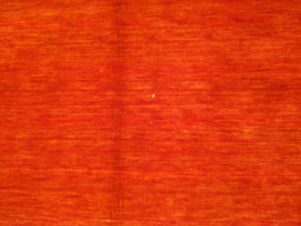 9.1 x 12.1 SALE Contemporary Red Handmade Wool Rug F-5373