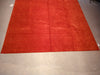 Load image into Gallery viewer, 9.1 x 12.1 SALE Contemporary Red Handmade Wool Rug F-5373