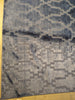 Load image into Gallery viewer, 9.3 x 11.11 Modern BLUE Rug bamboo Silk Raised Pile F-5374