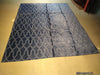 Load image into Gallery viewer, 9.3 x 11.11 Modern BLUE Rug bamboo Silk Raised Pile F-5374