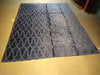 Load image into Gallery viewer, 9.3 x 11.11 Modern BLUE Rug bamboo Silk Raised Pile F-5374
