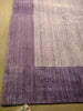 Load image into Gallery viewer, 8.2 x 9.10 Solid Purple Lavendar Fine Wool Handmade Rug F-5388