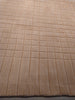 Load image into Gallery viewer, 8.3 x 10.1 Solid Color Taup Modern Wool Carpet F-5393