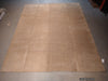Load image into Gallery viewer, 8.3 x 10.1 Solid Color Taup Modern Wool Carpet F-5393