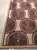 Load image into Gallery viewer, 8 x 10 Beige Brown Black Modern Handmade Wool Rug #5407