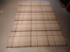 Load image into Gallery viewer, 7 x 10 Flat Weave Double Sided natural Wool Rug Vegie Dye BURBERY #5410