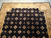 Load image into Gallery viewer, 8&#39; x 10&#39; Contemporary Handmade Tibbet Wool Rug BLACK &amp; Gold #5411
