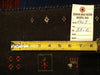 Load image into Gallery viewer, 8' x 10' QUALITY GABBEH RUG HANDMADE INDIA Contemporary  BLUE RAINBOW  #5468