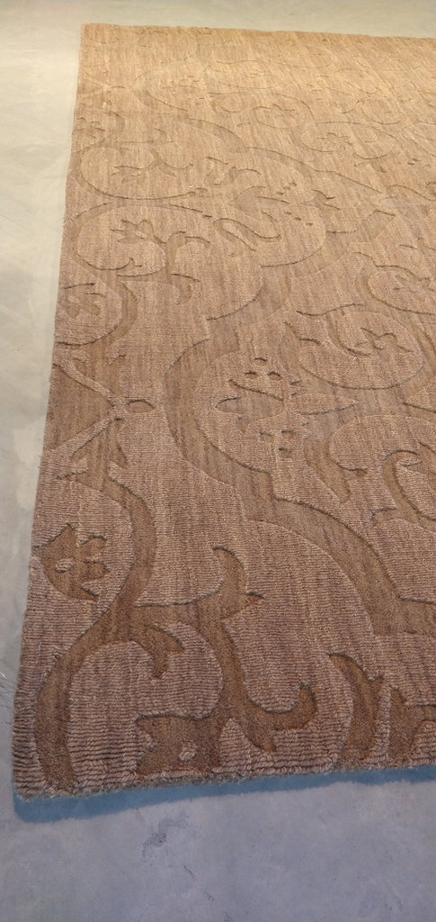 8 x 11 Contemporary Wool Rug Raised Wool Pile #5474