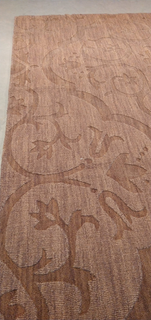 8 x 11 Contemporary Wool Rug Raised Wool Pile #5474