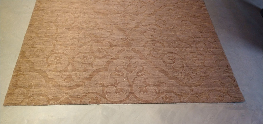 8 x 11 Contemporary Wool Rug Raised Wool Pile #5474