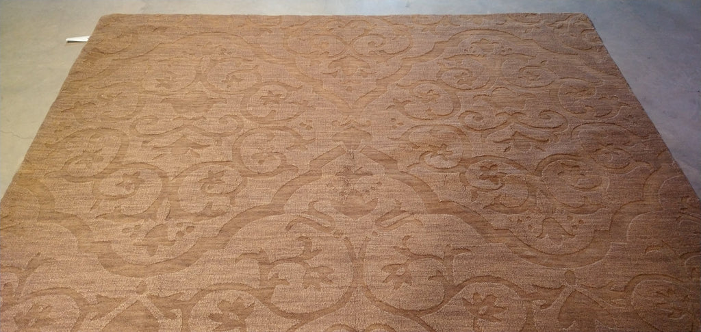 8 x 11 Contemporary Wool Rug Raised Wool Pile #5474